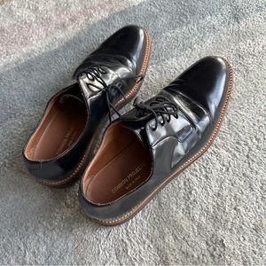 Common Projects Men's Shiny Crepe Derby Shoes
